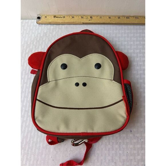 Skip hop monkey backpack child harness lease nwot 7"x9" - Picture 1 of 7